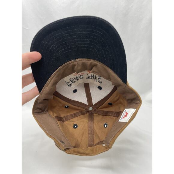 Vintage Fear This Toyota Brown Panel Strapback Adjustable Mohr’s Hat Rare - Picture 7 of 8